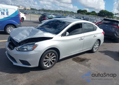 2019 Nissan Sentra Sv из США, поврежденный, VIN 3N1AB7AP3KY421256